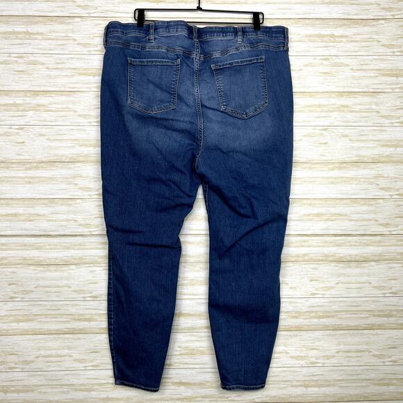 Torrid Premium Stretch Distressed Sky High Skinny Jeans - Picture 5 of 9